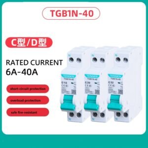 Wholesale price  MCB TGB1N series Circuit Breaker 50HZ 60HZ 1P+N 1P 2P 3P 4P  1 - 63A