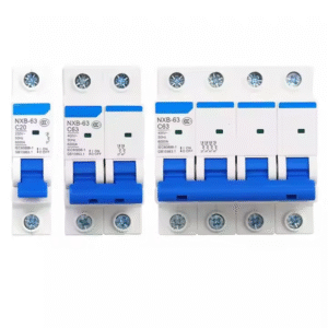 Made in China High quality NXB series 1P+N 1P 2P 3P 4P 1 - 63A MCB Circuit Breaker