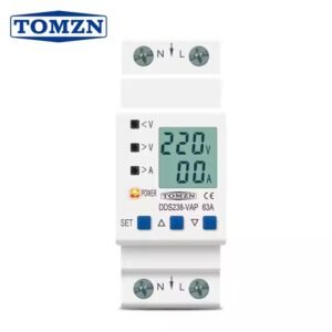 TOMZN Adjustable under-voltage protection device DDS238-VAP 63A 80A 110V 230V